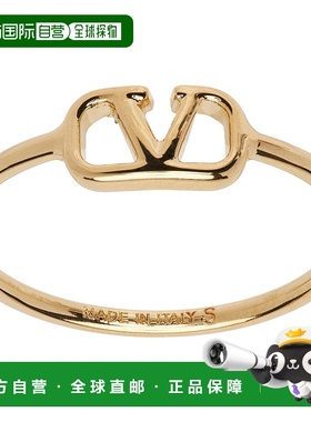 香港直邮valentino 华伦天奴 女士 VLogo Signature Metal 戒指 7