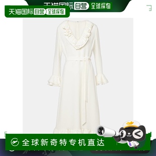 00027 香港直邮Valentino 华伦天奴 女士 卡迪高级定制中长连衣裙
