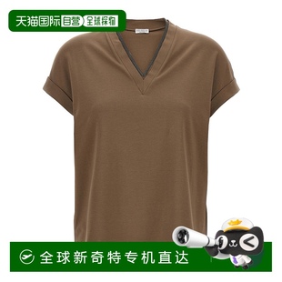 女士 1h可退 歐洲直郵brunello cucinelli T恤 上裝