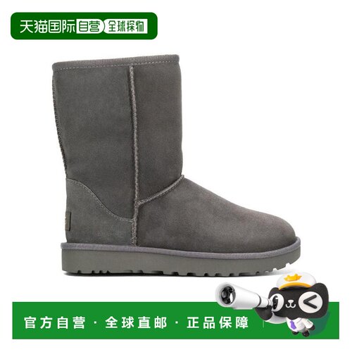 香港直邮UGG 女士靴子 UGSCLS1016223GY AW2025 灰色 皮毛一体衬