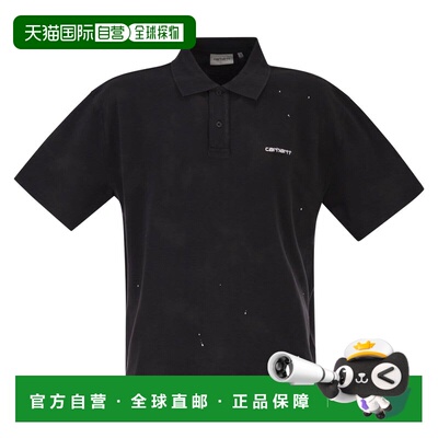 1h可退 香港直邮Carhartt 卡哈特 女士 Details 棉质颜料泼墨Polo