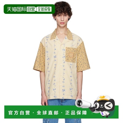 1h可退 香港直邮Marine Serre 男士 多色 Upcycled Floral 衬衫 U