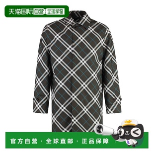 1h可退 香港直邮Burberry 巴宝莉 男士 华达呢风衣 80918451