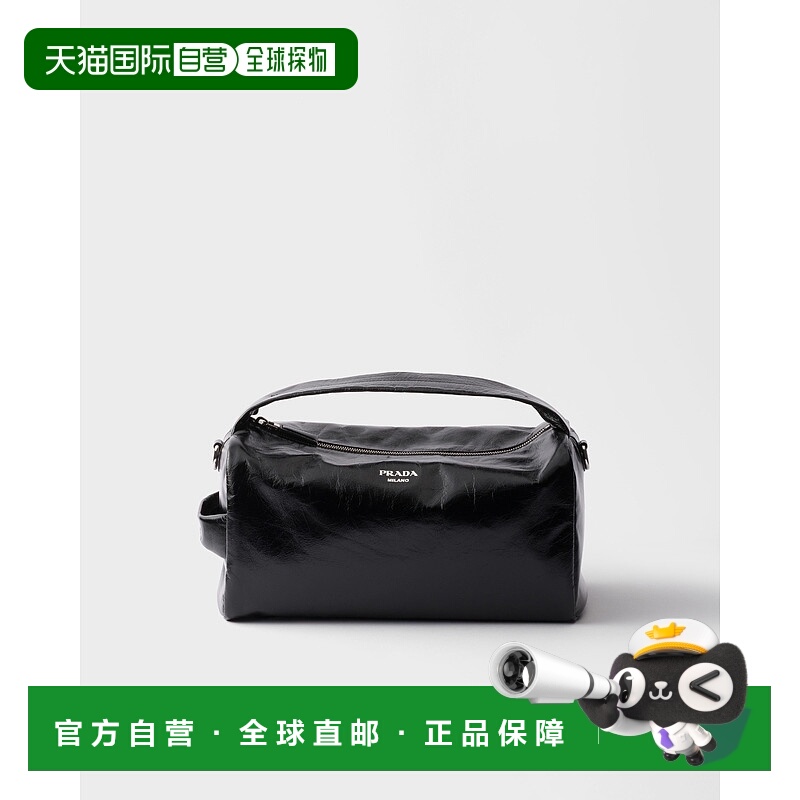 欧洲直邮PRADA（2025 年产品）皮革单肩包
