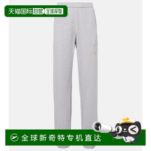 深绿色棉质运动裤 1h可退 女士 香港直邮The purple紫色 Attico