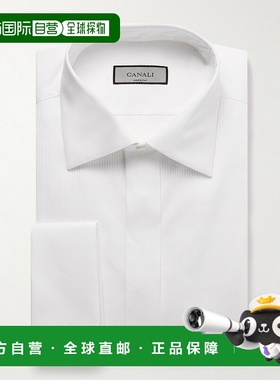 1h可退 香港直邮Canali 康钠丽 男士 加厚前襟棉质衬衫 GC03334CC