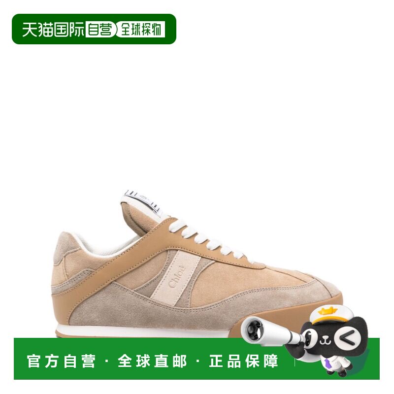 1h可退 香港直邮CHLOÉ 女士运动鞋 CH25W07IVI21U AW2025 卡其色