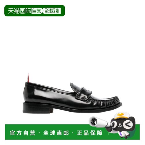香港直邮Thom Browne SPAZZOLATO 褶裥一脚蹬乐福鞋 MFL106AL0043