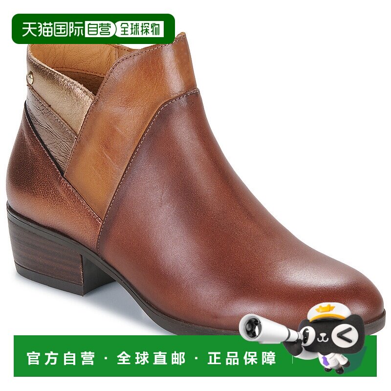 欧洲直邮Pikolinos 派高雁 DAROCA W1U 女士鞋子短筒靴 W1U-8732C