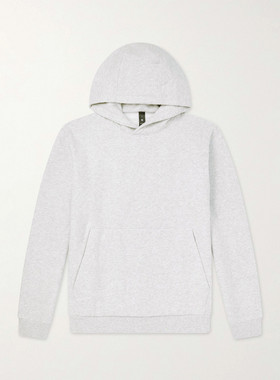 香港直邮Lululemon 男士 Steady State 棉混纺针织连帽衫 LM3FADS