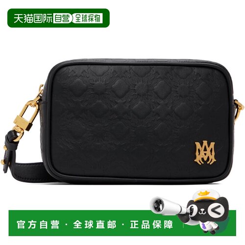 香港直邮AMIRI 男士 黑色 MA Quad Leather 相机包 AMHABA1011
