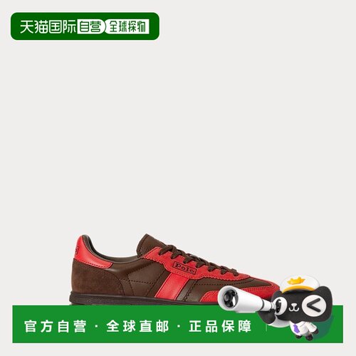 自营欧洲直邮Ralph Lauren拉夫劳伦 Bedford女士红色/巧克力色运