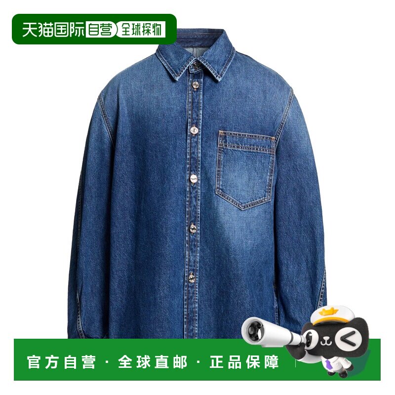 1h可退 香港直邮Givenchy 纪梵希 男士 牛仔布夹克 blue蓝色 舒适