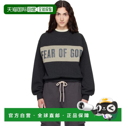 香港直邮essentials fear of god 女士 灰色 Classic 套头衫 RW00