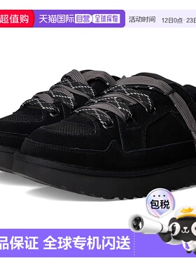 1h可退 香港直邮Ugg 男士 Lo Lowmel 运动休闲鞋 black黑色 舒适