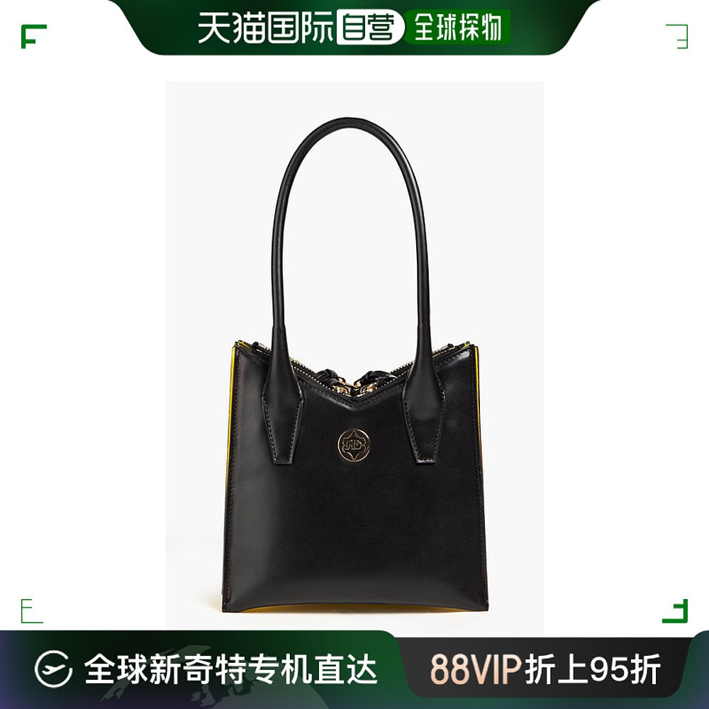 香港直邮Sara Battaglia女士Tati Plisse Toy faux leather tote