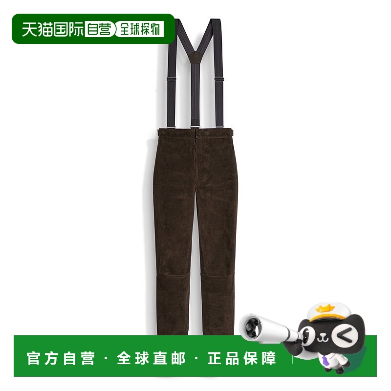 1h可退 香港直邮Zegna 杰尼亚 男士 Cashco 燈芯絨褲子 UETB3A8EC