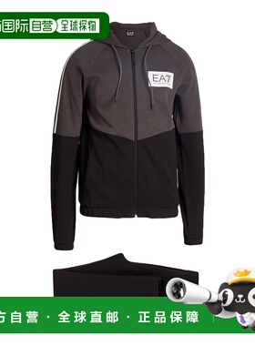 1h可退 香港直邮Ea7 男士 Outfit 运动运动装 black黑色 舒适时尚