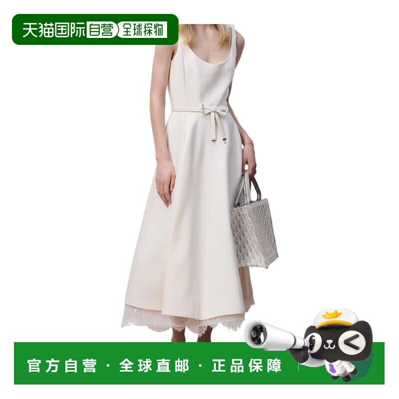 1h可退 Dior 系带连衣裙 621R04A1166