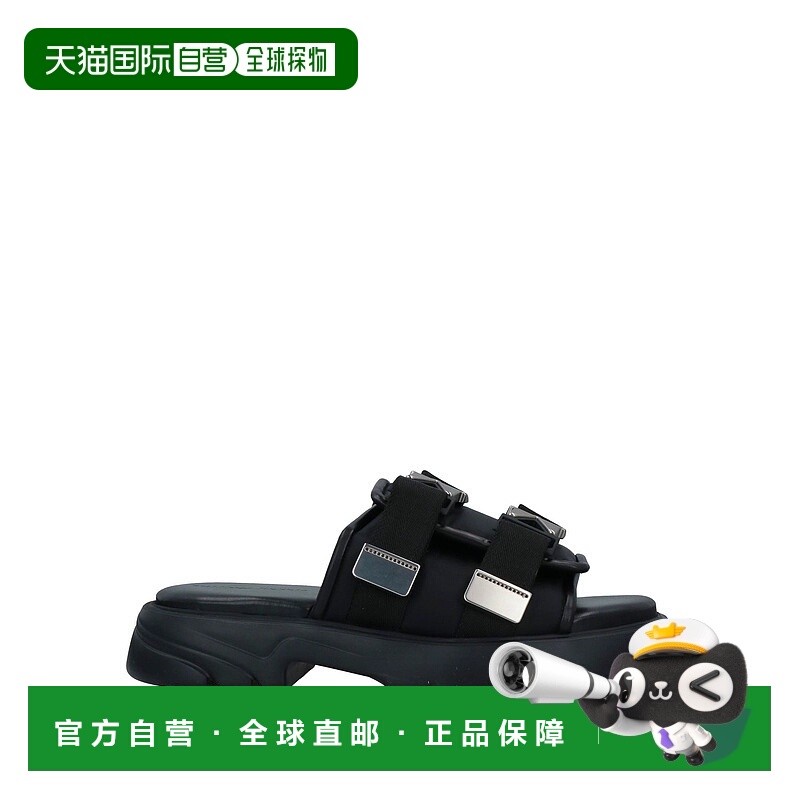 1h可退 香港直邮Bottega Veneta 葆蝶家 男士 凉鞋 black黑色 舒