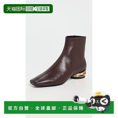 1h可退 香港直邮Simkhai 女士 Gia 皮质短靴