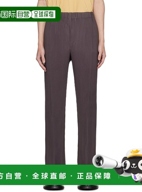 1h可退 香港直邮Homme Plisse Issey Miyake 男士 紫色 Pleats Bo