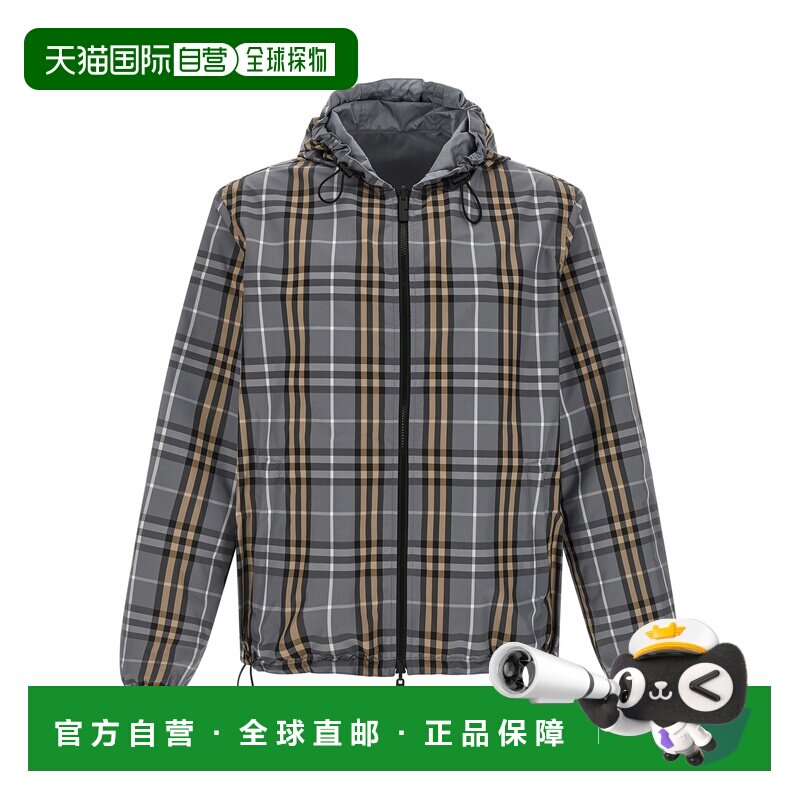 1h可退 香港直邮BURBERRY 男士外套 8122959WAVEBLUEIPCHECK SS20