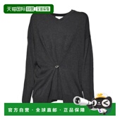 香港直邮Isabel 女士 Marant 1h可退 伊莎贝尔 玛兰 煤炭黑毛线衫