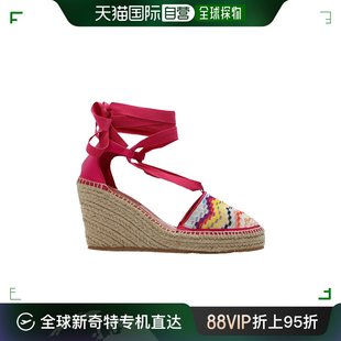 香港直邮Missoni AC23SY03BR00JISM8LL 徽标坡跟鞋