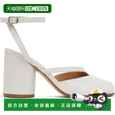 香港直邮Maison Margiela 马丁 马吉拉 女士 灰白色 Tabi Pump 凉