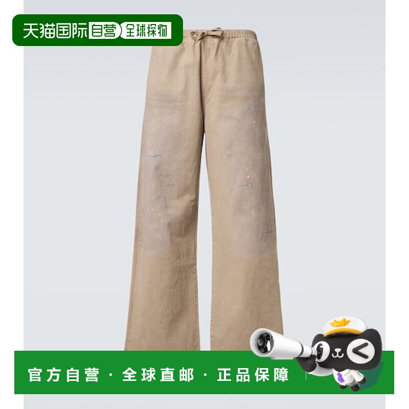 1h可退香港直邮Acne Studios 艾克妮 男士 棉质斜纹布裤子休闲裤图片