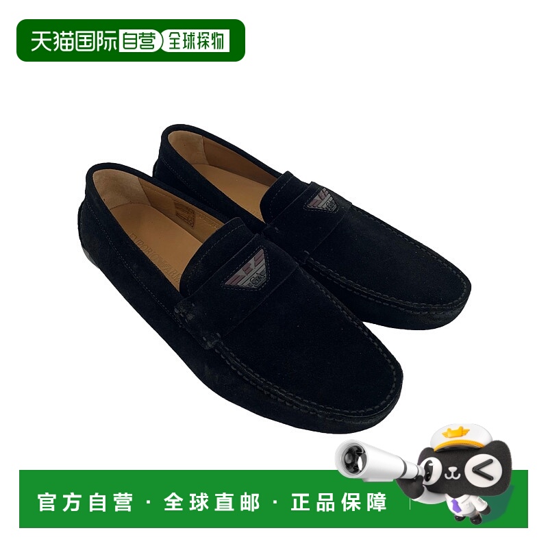 香港直邮Emporio Armani logo乐福鞋 X4B059XC424阿玛尼一脚蹬