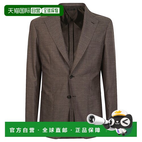 香港直邮Brioni 布里奥尼 男士 棕色西装夹克 RGFF0LP2BAD