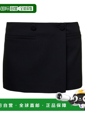 【99新未使用】香港直邮Valentino 纽扣半身裙 3B0RAAK588Ja字裙