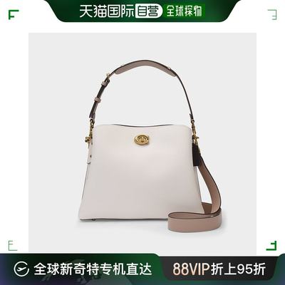 欧洲直邮COACHWillow Bag in Chalk Multileather