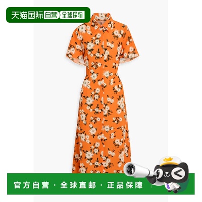 1h可退 香港直邮EMILIA WICKSTEAD 女士 Florencia 披肩式印花绉