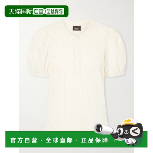 香港直邮ralph lauren rrl 拉夫 劳伦RRL 女士 Emily 棉质套头衫