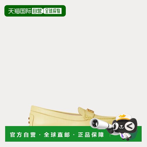 自营欧洲直邮Ralph Lauren拉夫劳伦 Barnsbury女士金属标莫卡辛鞋