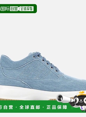 自营欧洲直邮Hogan Interactive天蓝色运动鞋