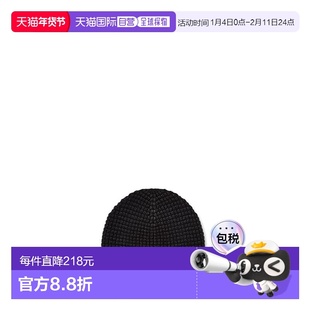 1h可退 香港直邮Ugg 女士 Waffle 袖口帽子 black黑色 舒适时尚