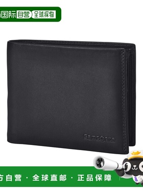 自营欧洲直邮Samsonite Attack 2 Slglogo标识钱包男女通用