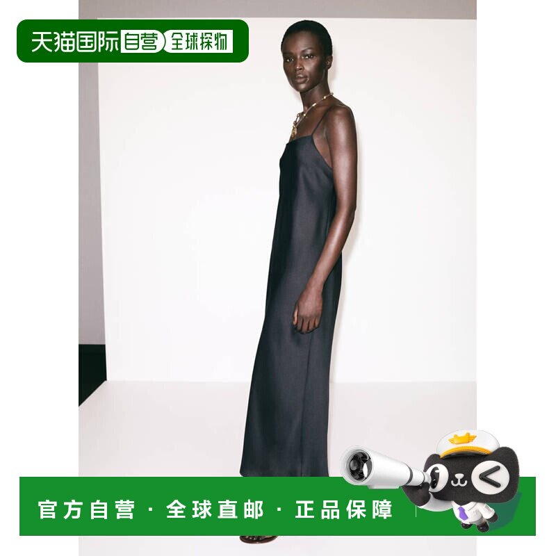 自营欧洲直邮MANGO 女士巧克力色细带高跟凉鞋细高跟图片