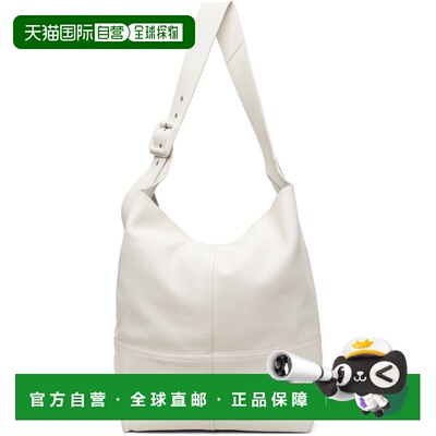 香港直邮Ami Paris 女士 白色 Taurillon Leather Etienne 单肩包