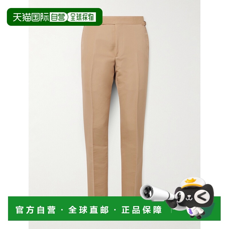 1h可退 香港直邮Tom Ford 汤姆 福特 男士 O'Connor 锥形棉质真丝