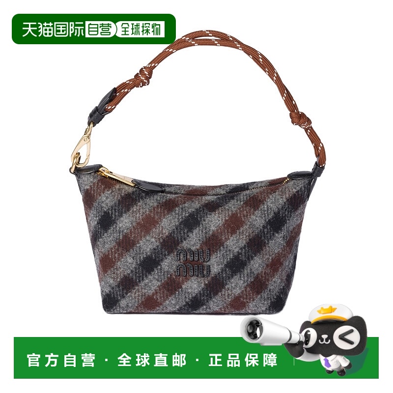 香港直邮Miu Miu 拉链手提包单肩包斜挎包 5NE8412IFKF0RDS