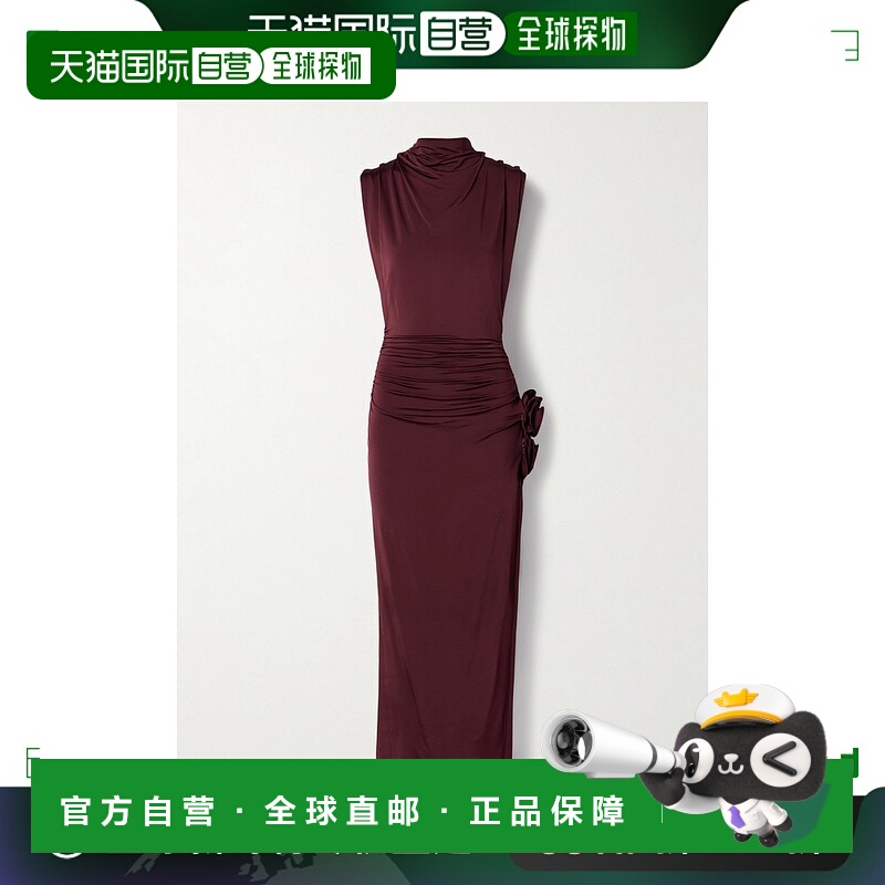 香港直邮magda butrym 女士 中长连衣裙 235425 red红色 舒适时尚