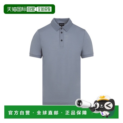 1h可退 香港直邮armani 阿玛尼 男士 云朵棉质Polo衫 3GSF53SJAQZ