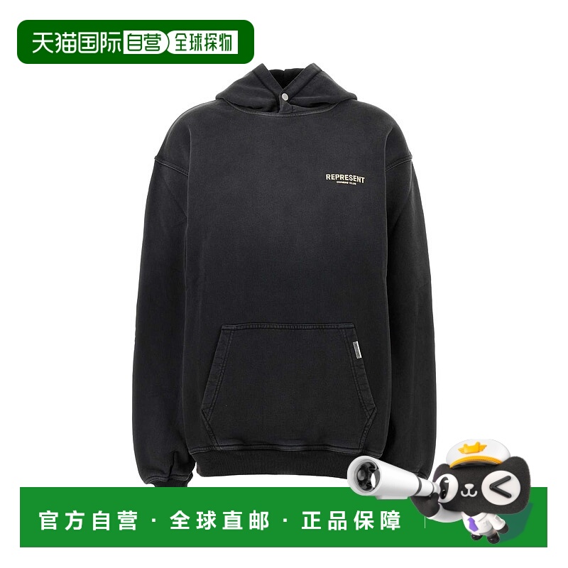 1h可退 香港直邮Represent 女士 Owners Club 木炭色棉质运动衫 O