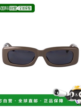 香港直邮The Attico 女士 TAUPE/ SILVER/ 棕色醋纤太阳眼镜 ATTI