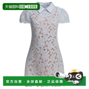 凸纹花边蕾丝连衣裙 女士 RS26171SBLBLUE Portrait 香港直邮Self